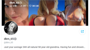 grandma only fans