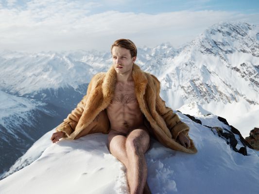 donnie hope recommends naked men in snow pic