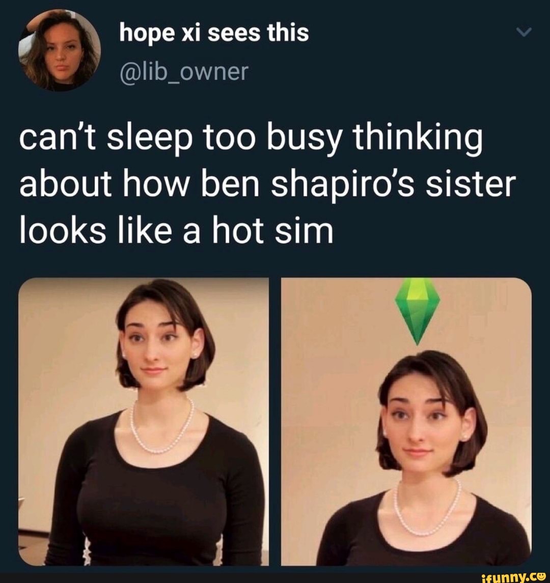 brittney fournier recommends ben shapiro sister boobs pic