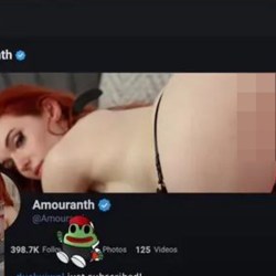 dave clift recommends Amouranth Sextape