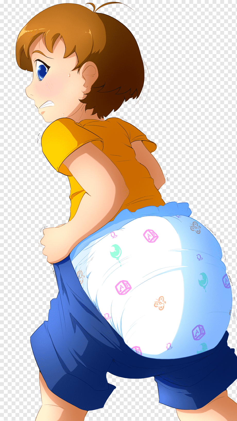 Best of Animated diaper porn