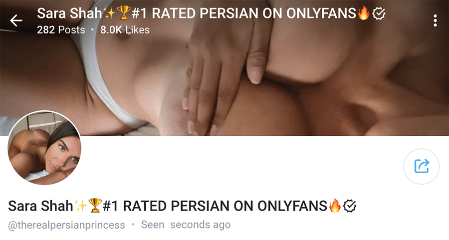 carlton b evans recommends Therealpersianprincess Onlyfans