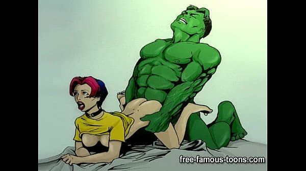 animated superhero porn