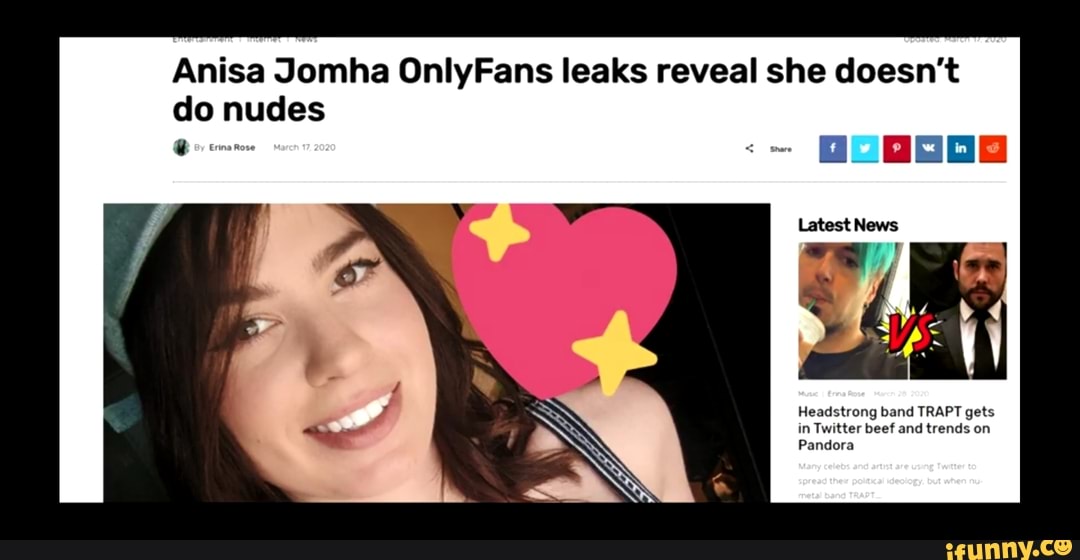 anggi rinaldi recommends Anisa Jomha Onlyfans Leaked