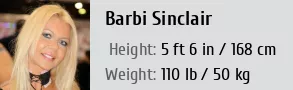 brenda stenhouse recommends Barbi Sinclare