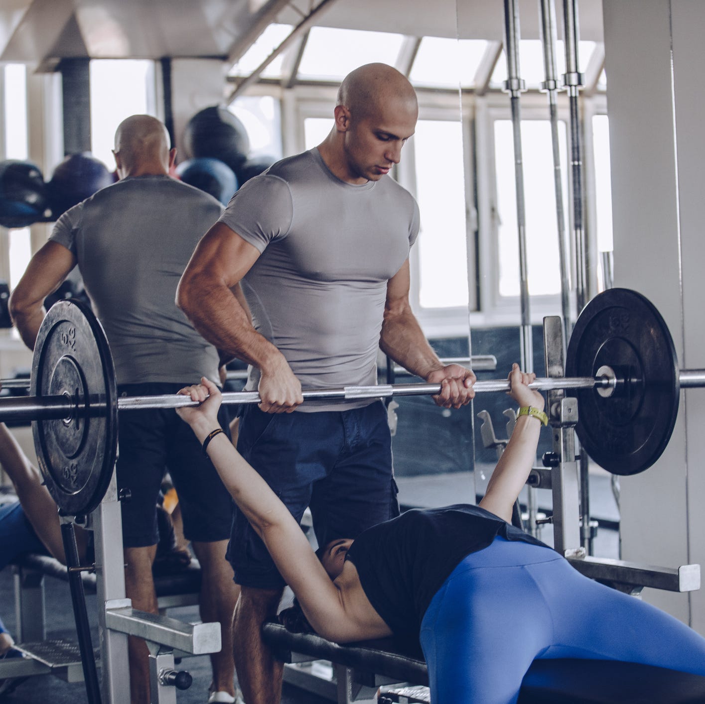 diana warren add erection in gym photo