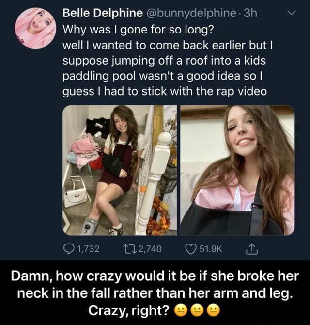 belle delphine feet