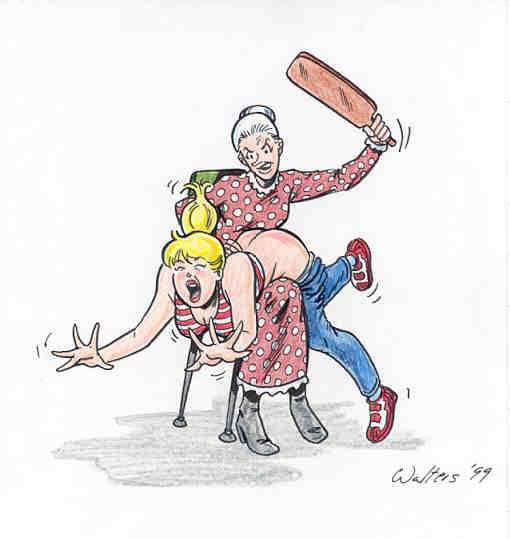 Best of Betty spanking