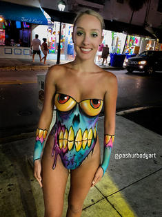 angie lovelace recommends Big Boobs Bodypaint