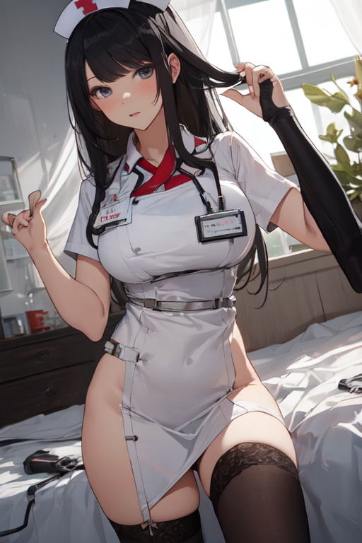 big tits nurse