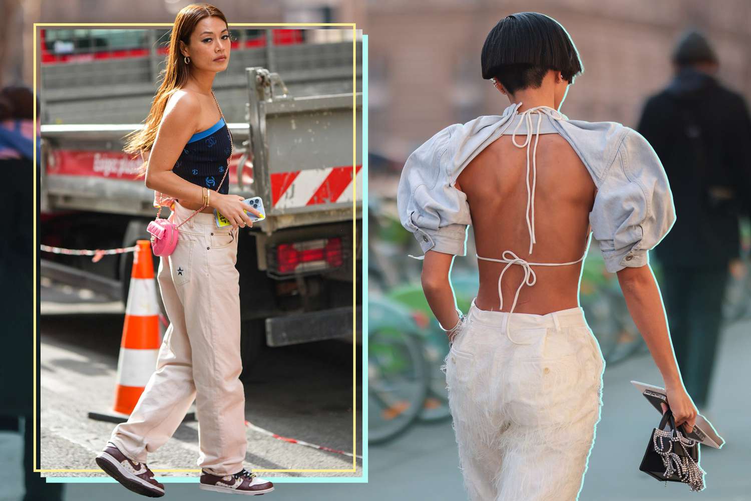 amina murati add braless in public photo