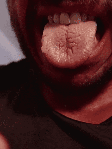 huge load in mouth