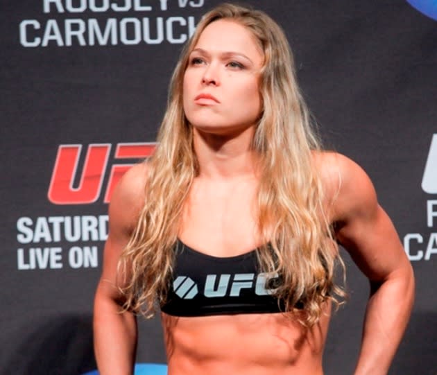 cami browne recommends ronda from the bar porn pic