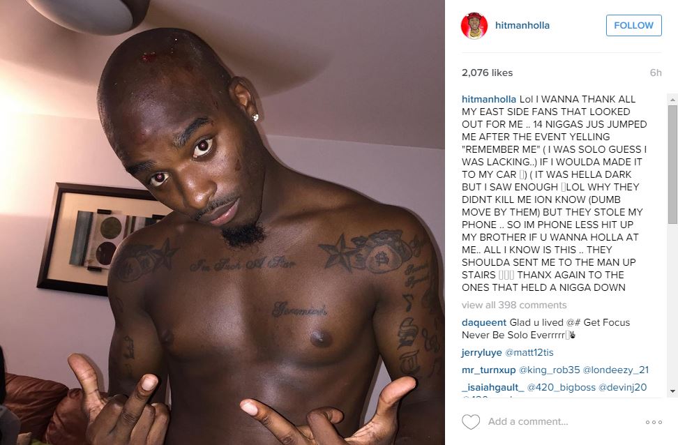 clinton hodge recommends hitman holla nudes pic