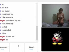 Camkitty Omegle rubdown porn