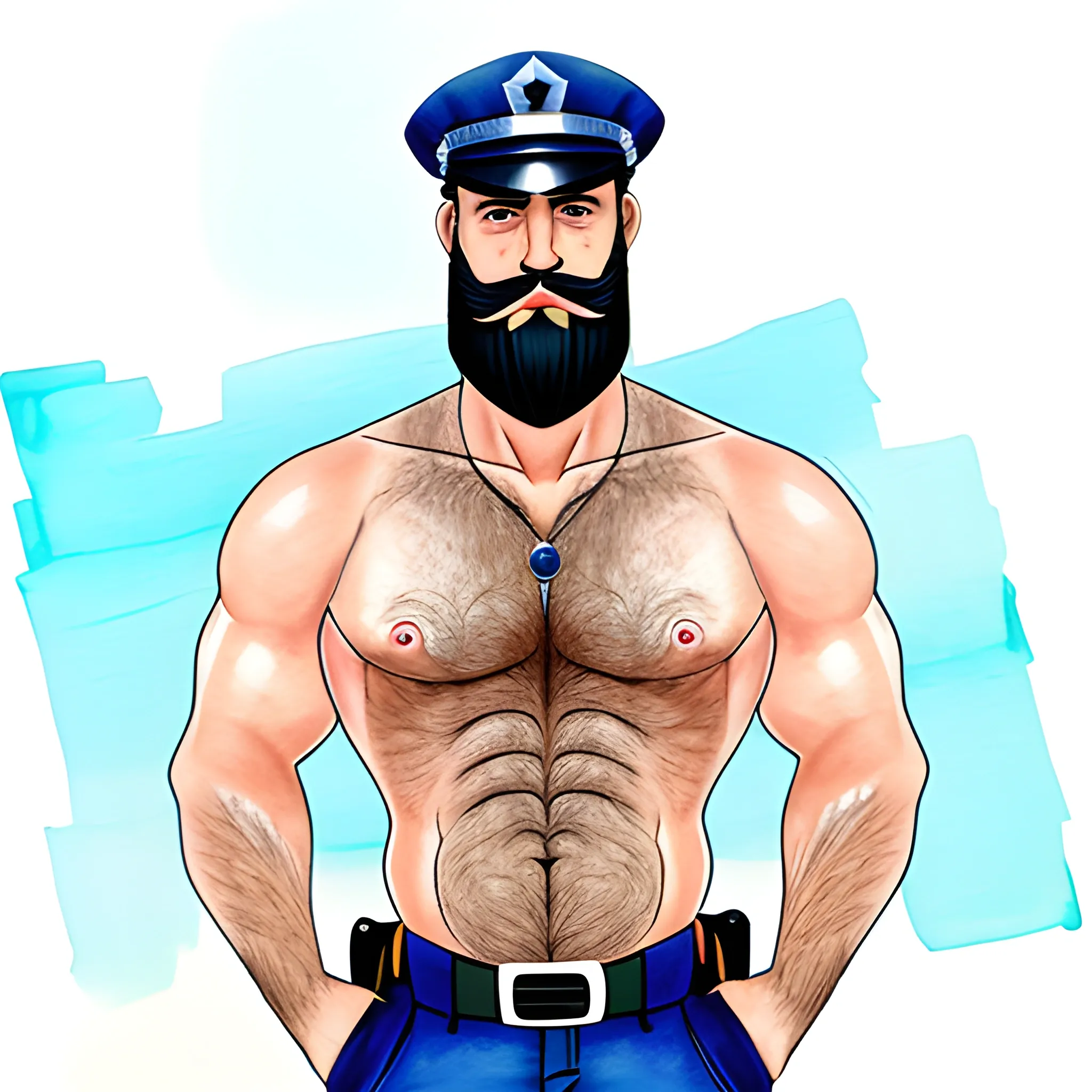 albana alb recommends cartoon hairy chest pic