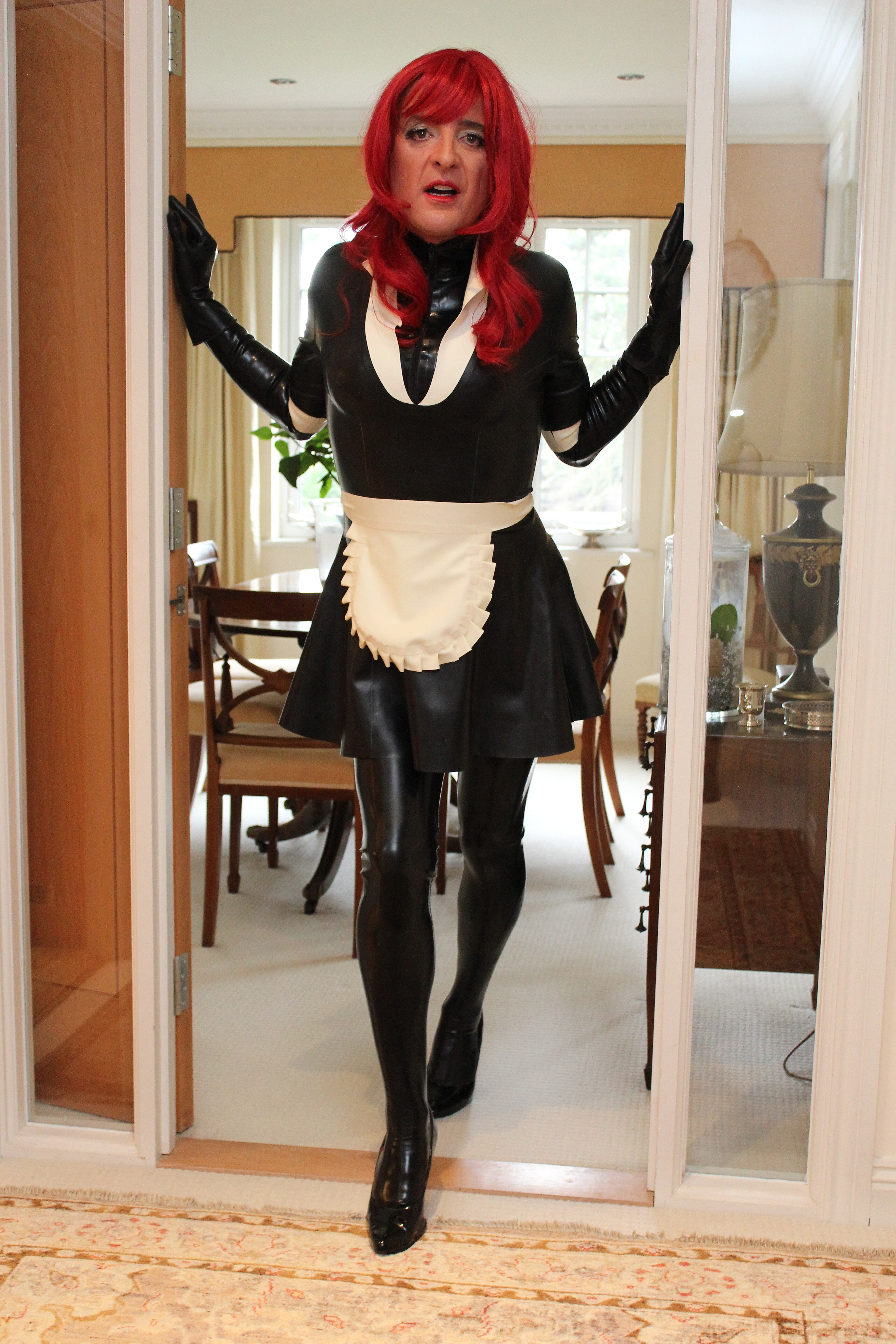 allison johns recommends latex maid pic