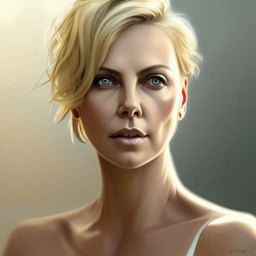 barry adair add photo charlize therons boobs