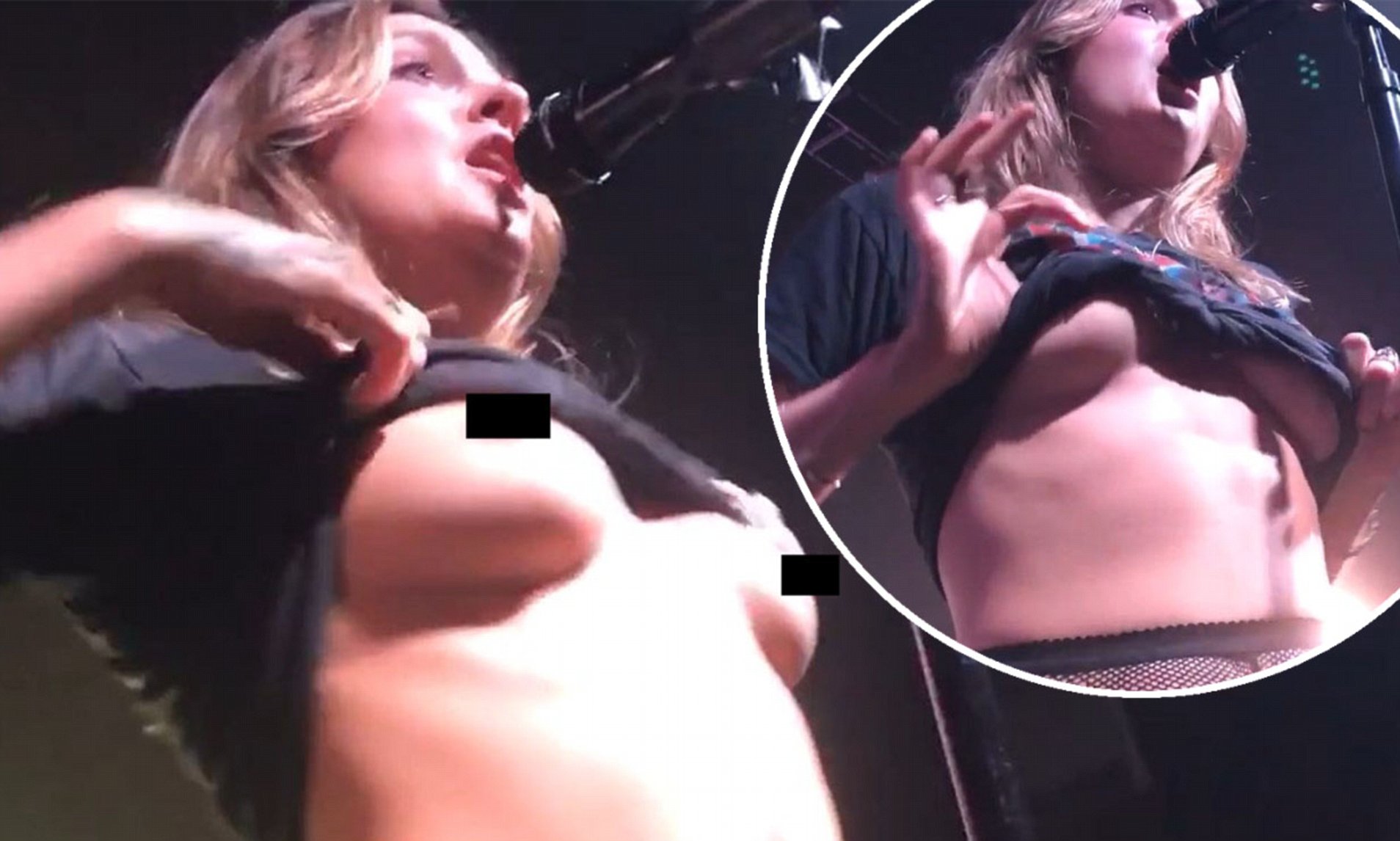 Concert Tits lovely pornstar