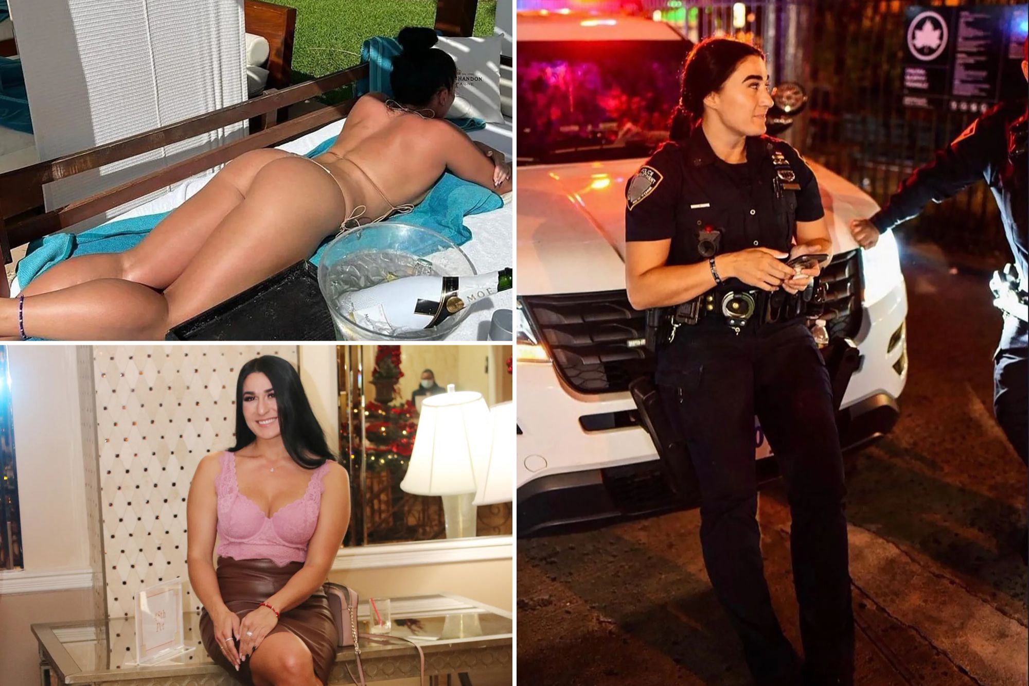 courtney heron recommends Cops Nude