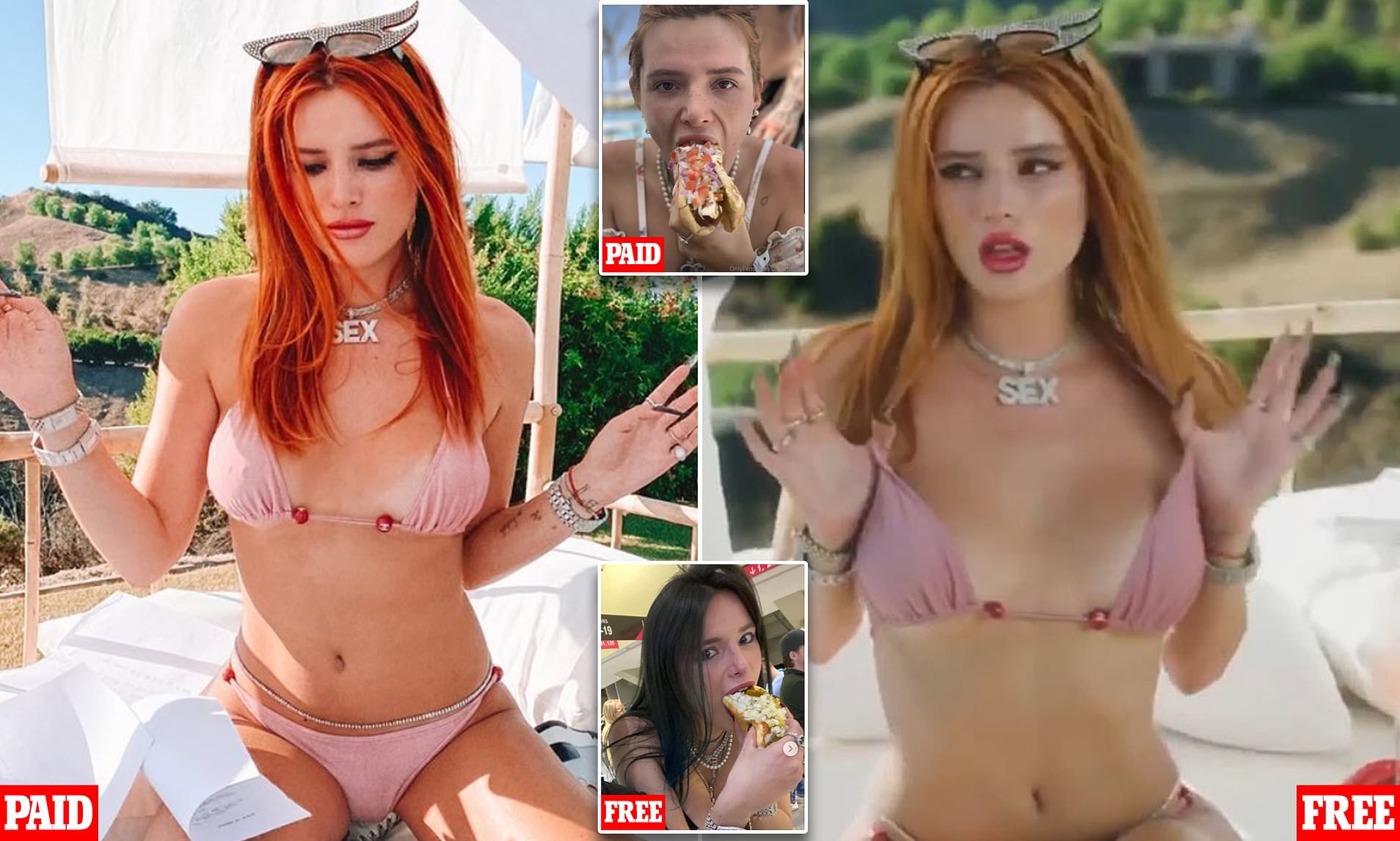 bella thorne naked porn