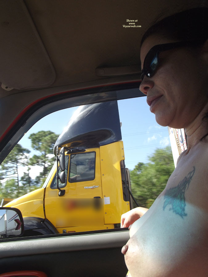 bilha maina add women flashing truckers photo