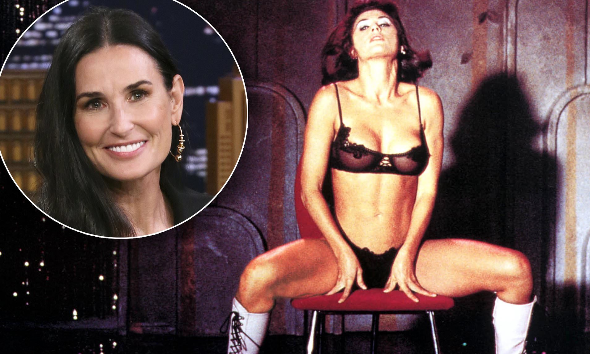 doug neufeld add demi moore titts photo