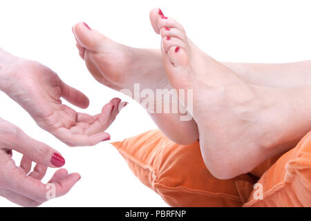 Best of Ticklish feet porn