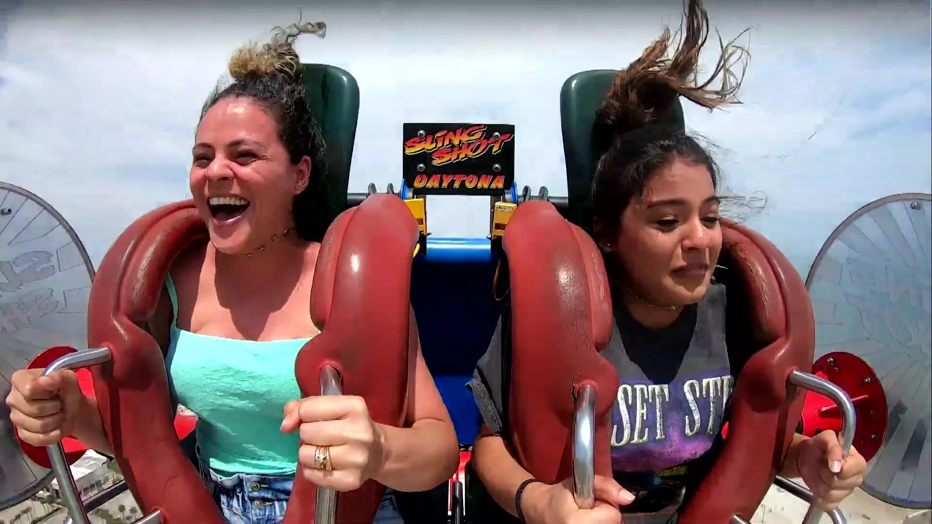 denise devault recommends nude slingshot ride pic