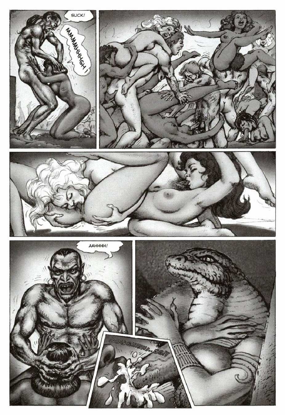 egyptian orgy