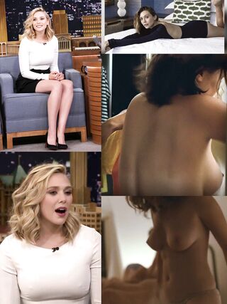 Best of Elizabeth olsen huge boobs