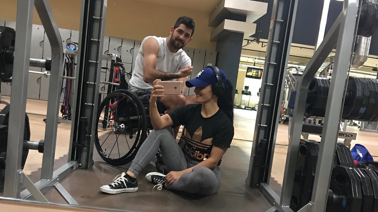 Best of Erection in gym