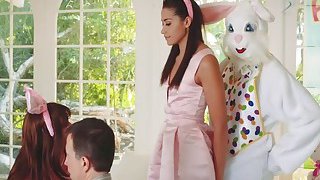 destiny lawler share family strokes easter bunny photos