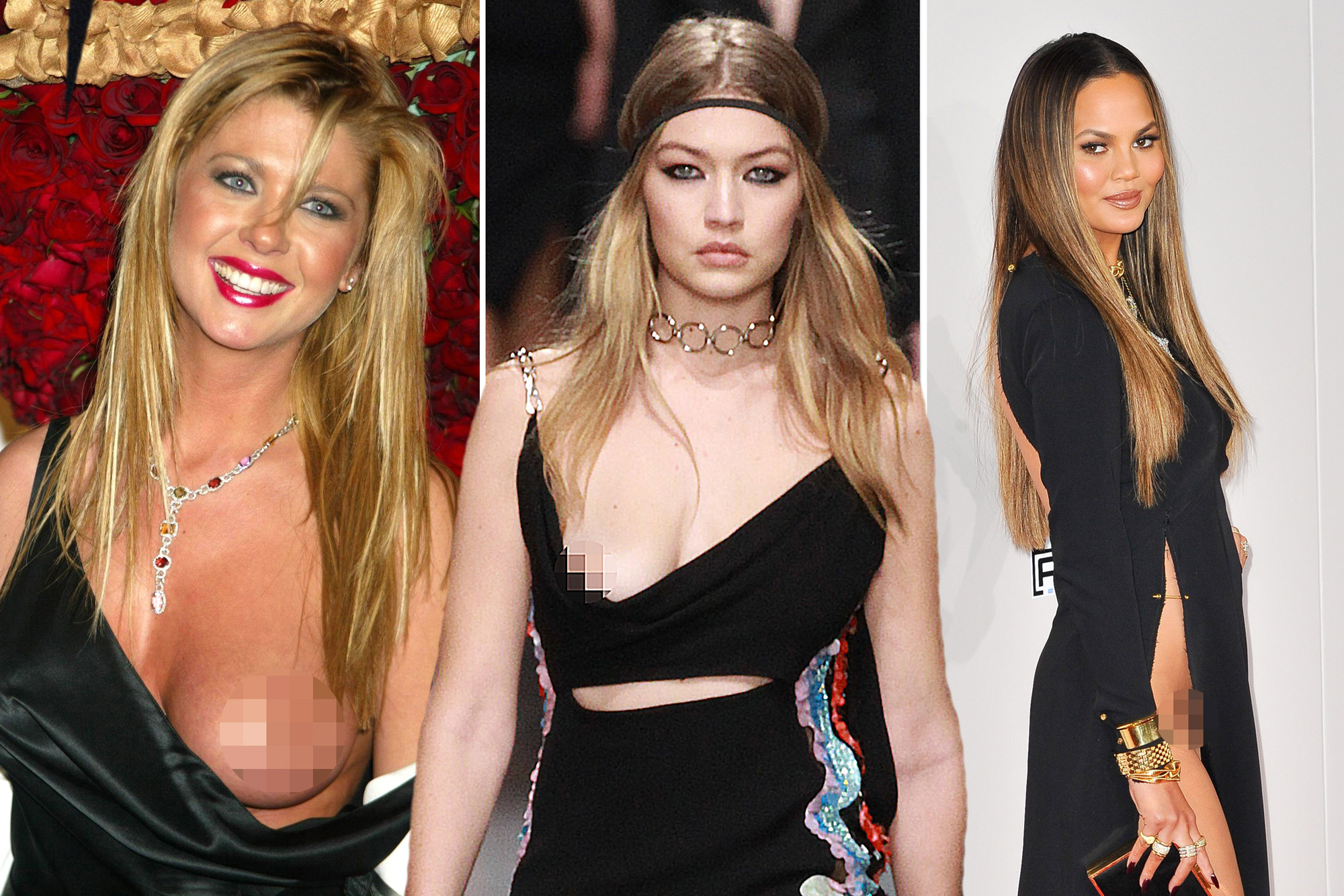 famous celebrity nip slips