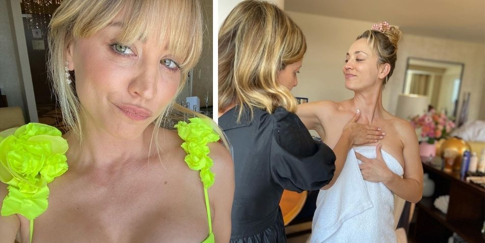 kaley cuoco porn