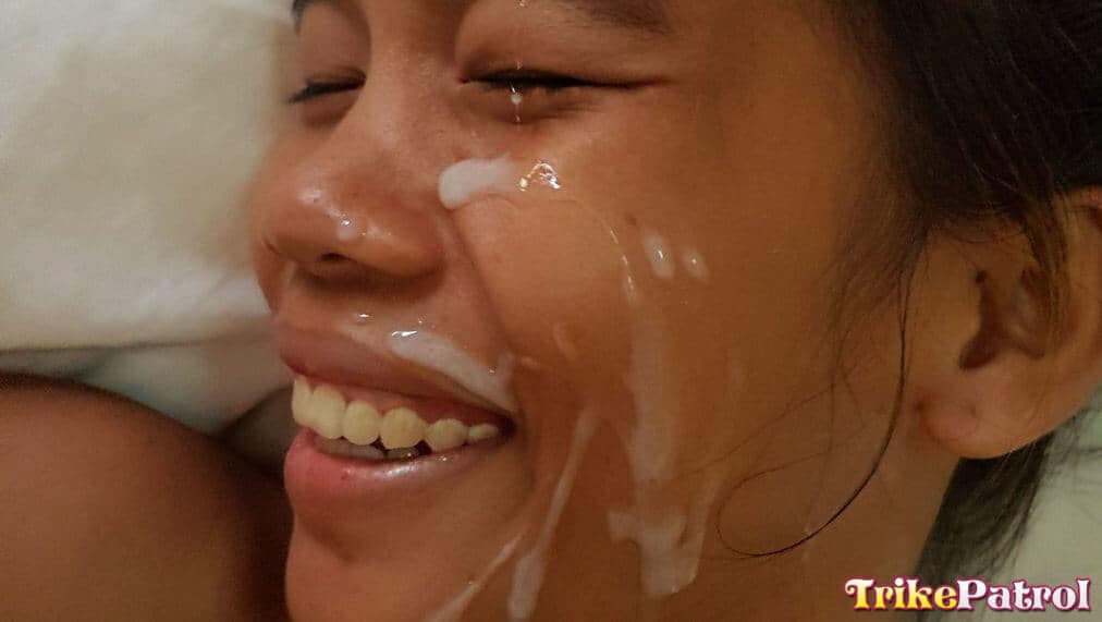 filipina cum facial