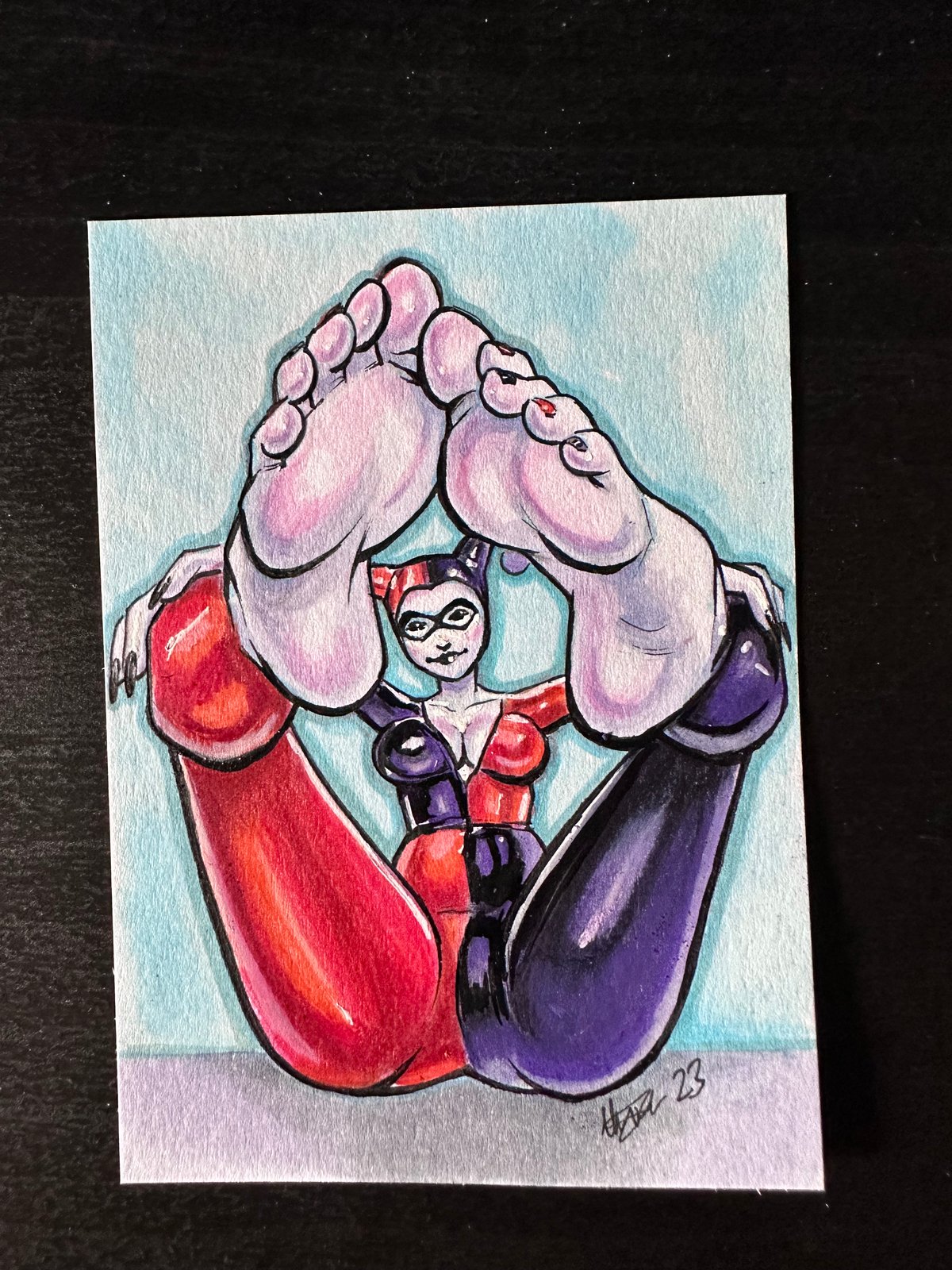 casey hair recommends Harley Quin Feet