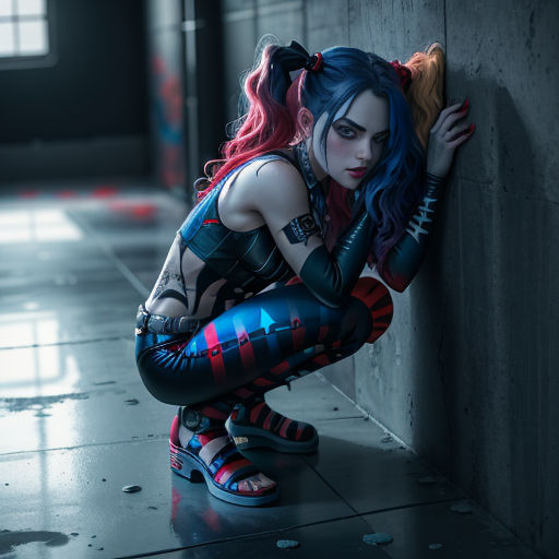 dean lazarus add harley quin feet photo