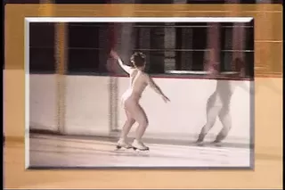 Ice Skating Porn pussy cream