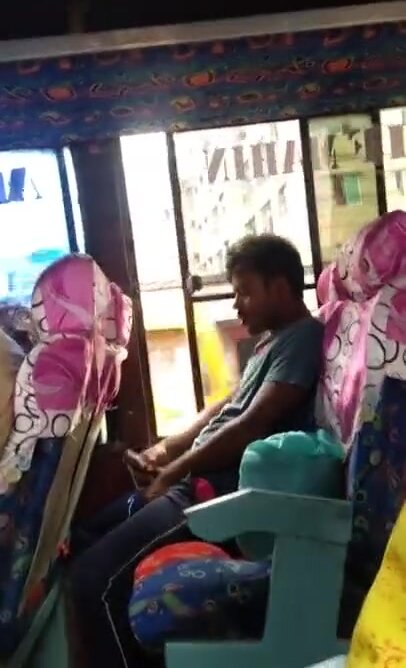 Best of Jerking off on a bus