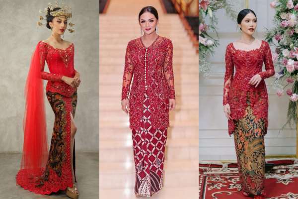 arinze ebere add kebaya merah full photo