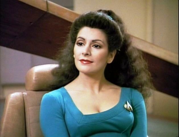 angela higgins recommends marina sirtis boobs pic