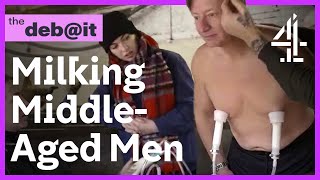 Best of Men getting milked