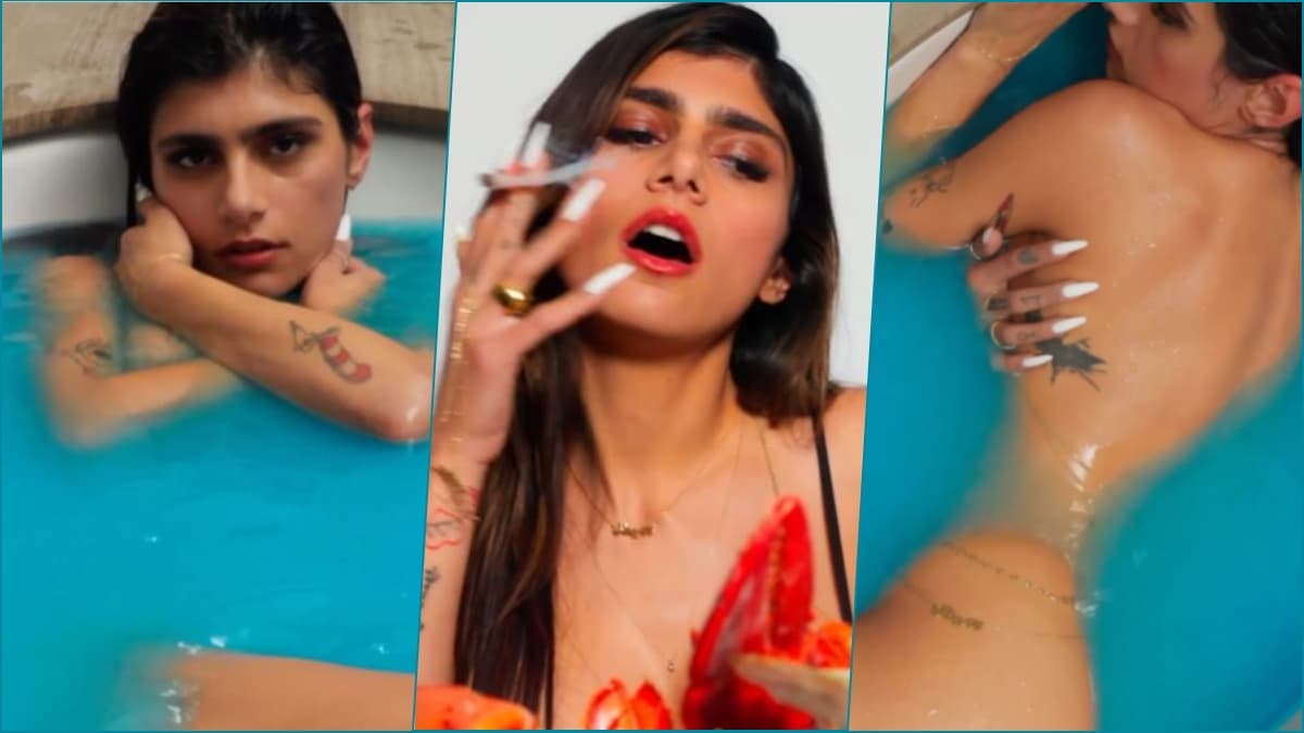 aprajita sodha recommends mia khalifa bathtub full video pic