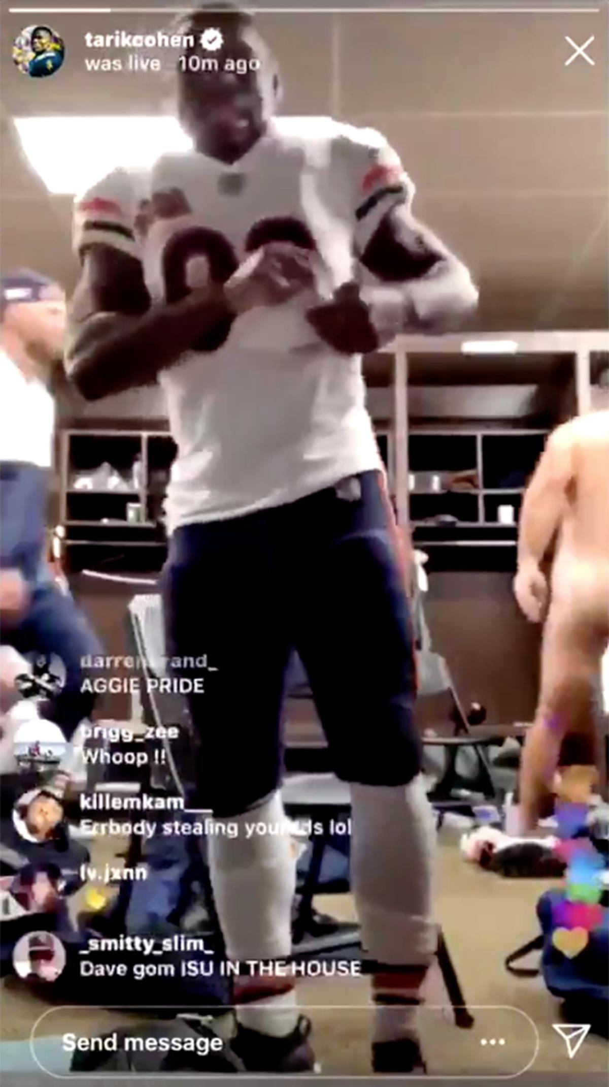 bill anger recommends naked football player pic