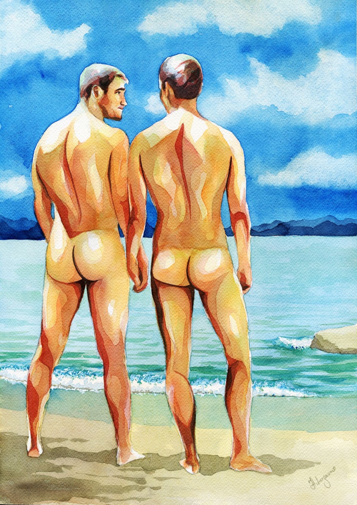 anibal quinones recommends naked gay guys on the beach pic