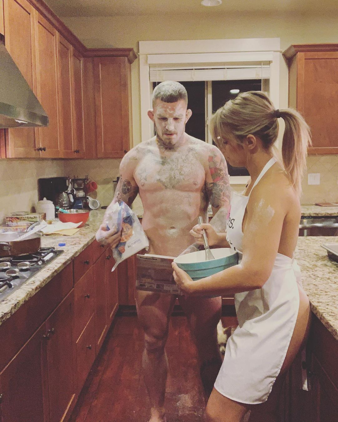 destin miller recommends naked in an apron pic