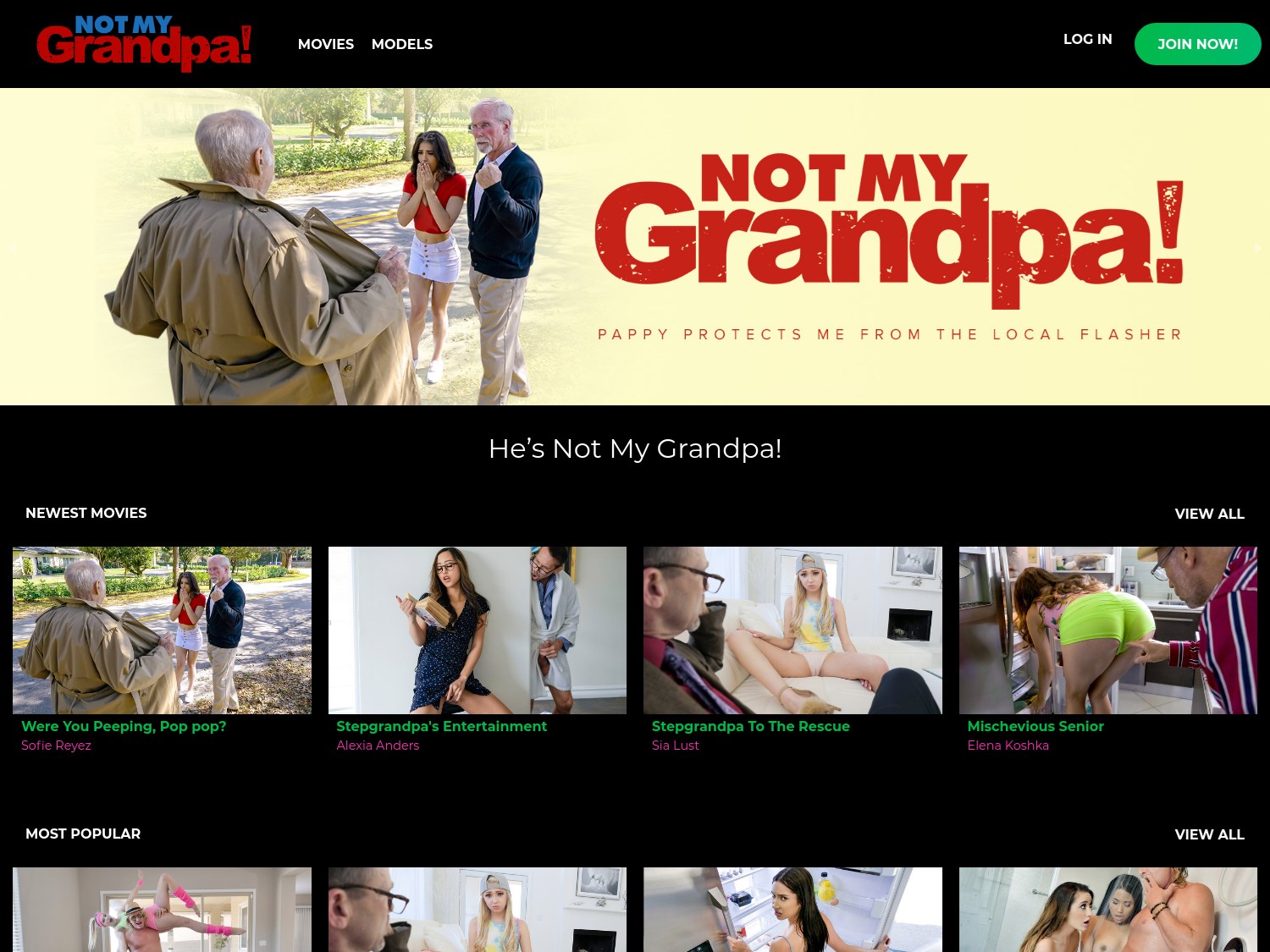 not my grandpa porn