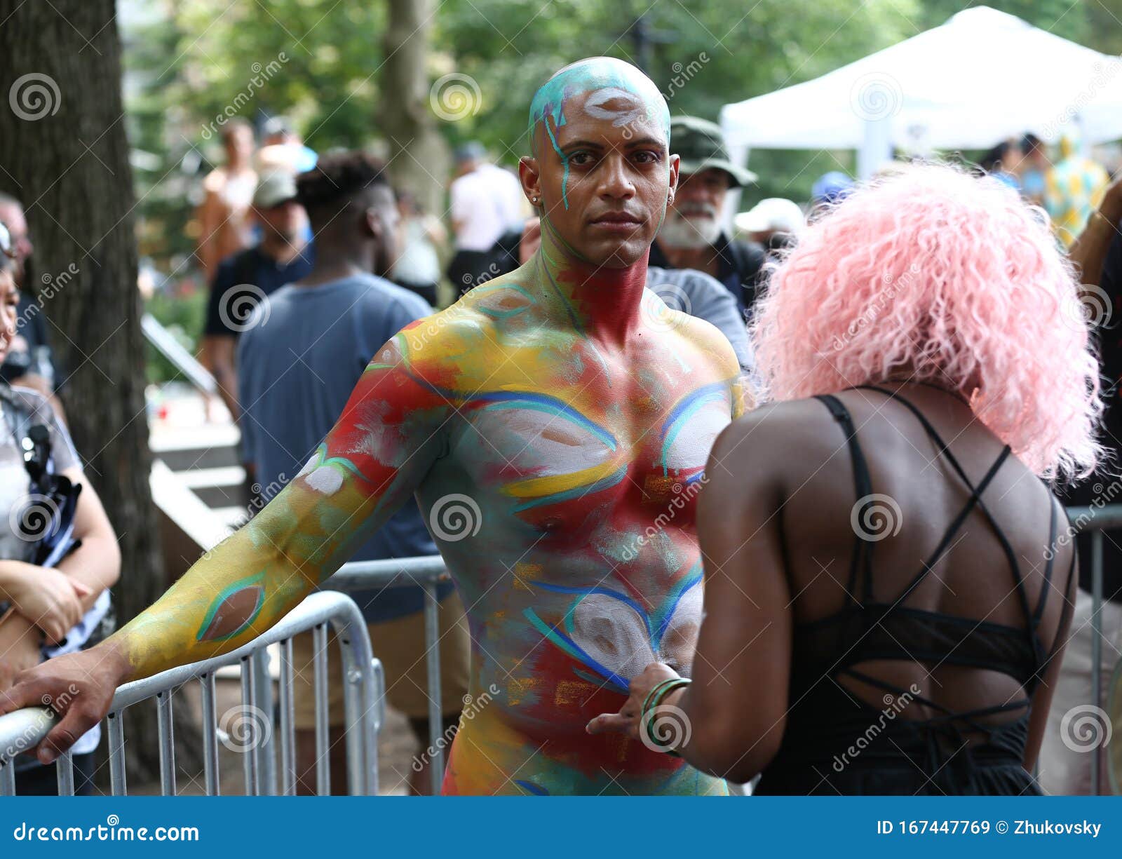 ashley gallaugher recommends Nude Body Paint Festival