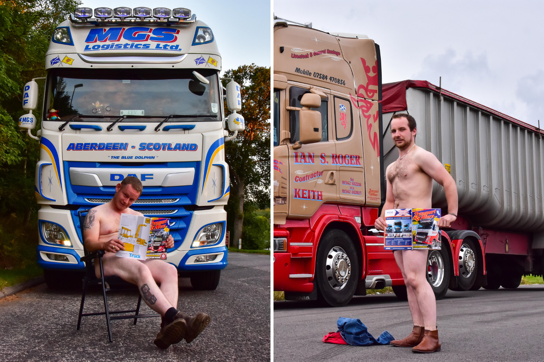 benjo trinidad recommends nude male truck drivers pic